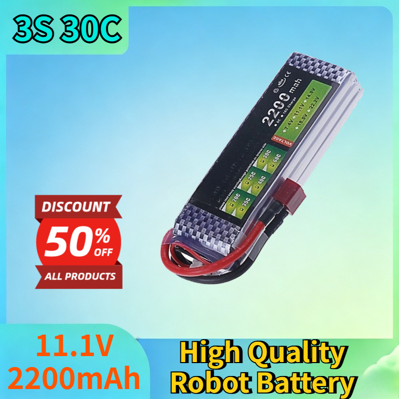 Drone Rc Boat - New 3S 30C 11.1V 2200mAh Li-po