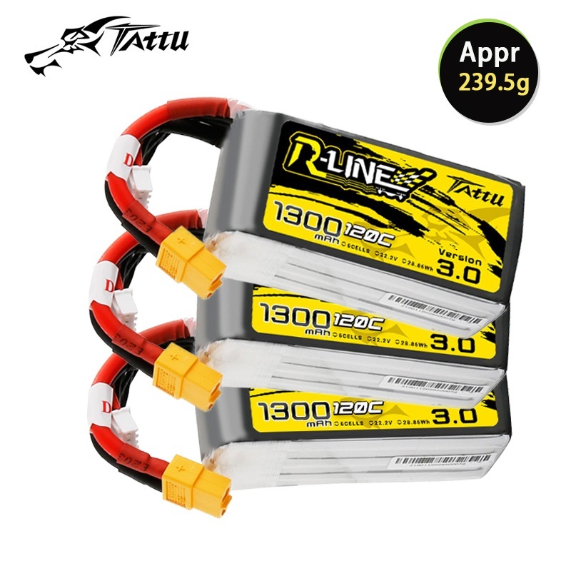 Drone Zll Rc - TATTU R-LINE 3.0 6S 22.2V 1300mAh