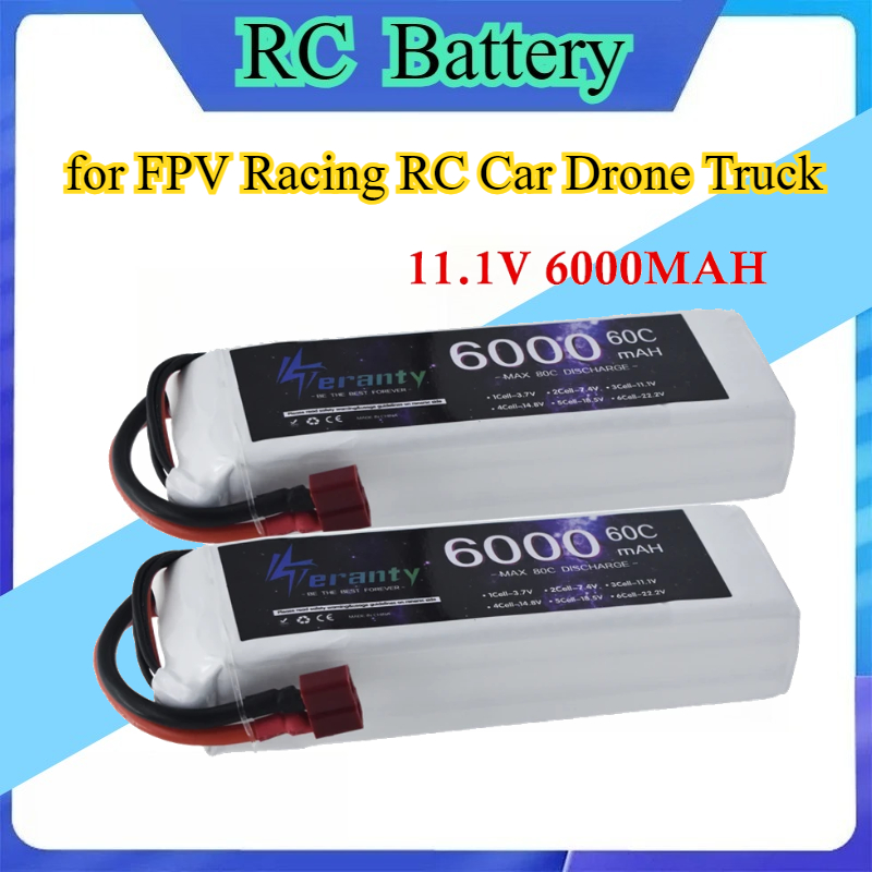Drone Rc Truck - 3S 11.1V 6000mAh 60C 6S 22.2V