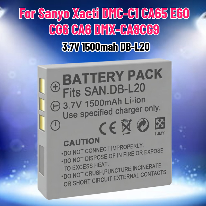 Drone Z - 3.7V 1500mah DB-L20 Battery for Sanyo
