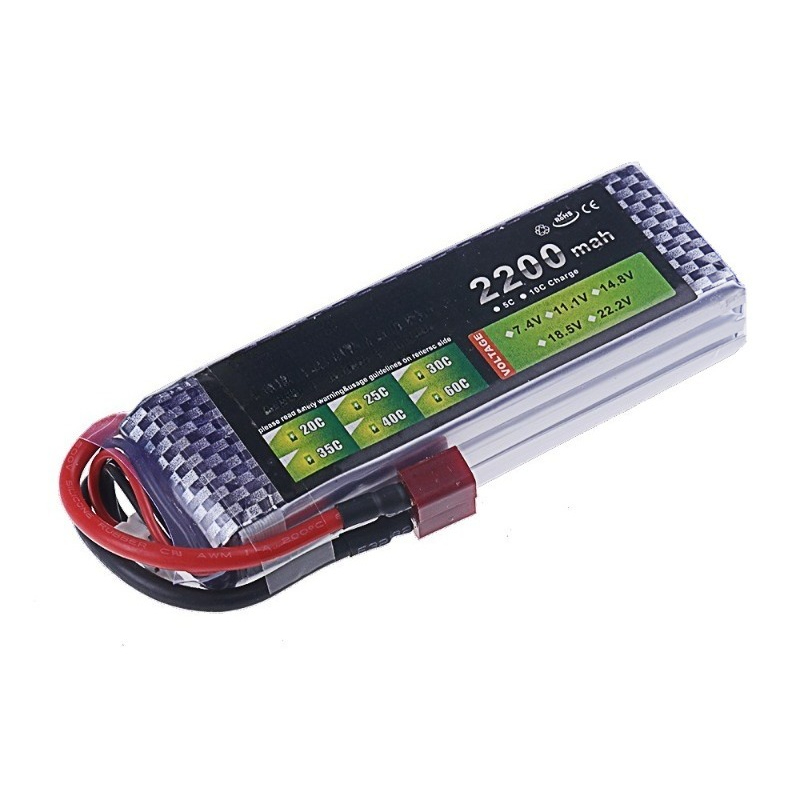 New 3S 30C 11.1V 2200mAh Li-po - đánh giá và giá Drone Rc Boat