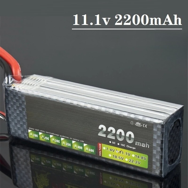 New 3S 30C 11.1V 2200mAh Li-po - đánh giá và giá Drone Rc Boat