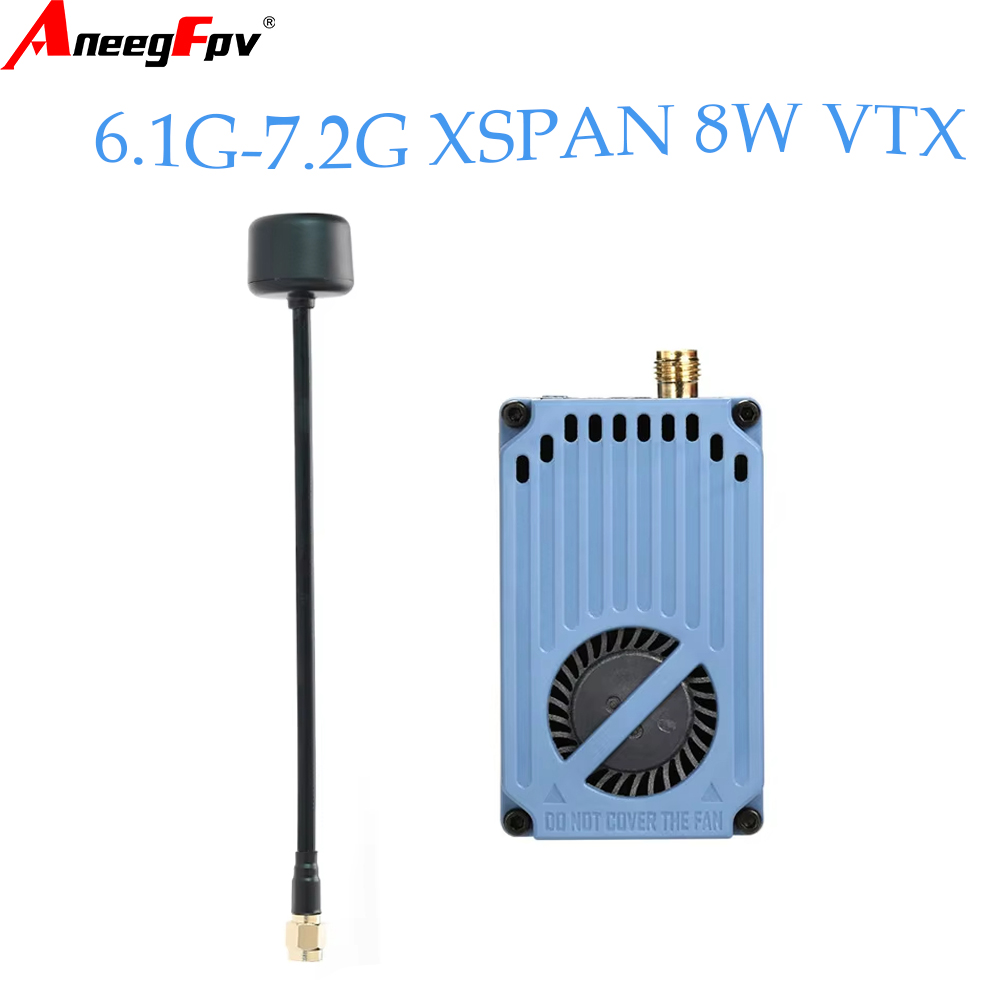 RUSHFPV 6.1‑7.2G 8W X61728 VTX - đánh giá và giá Vtx Video Transmitter
