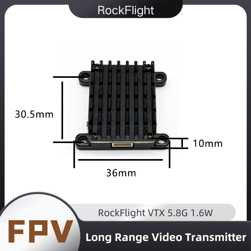 RockFlight TX663 VTX 5.8G 48CH - đánh giá và giá Drone Rc1