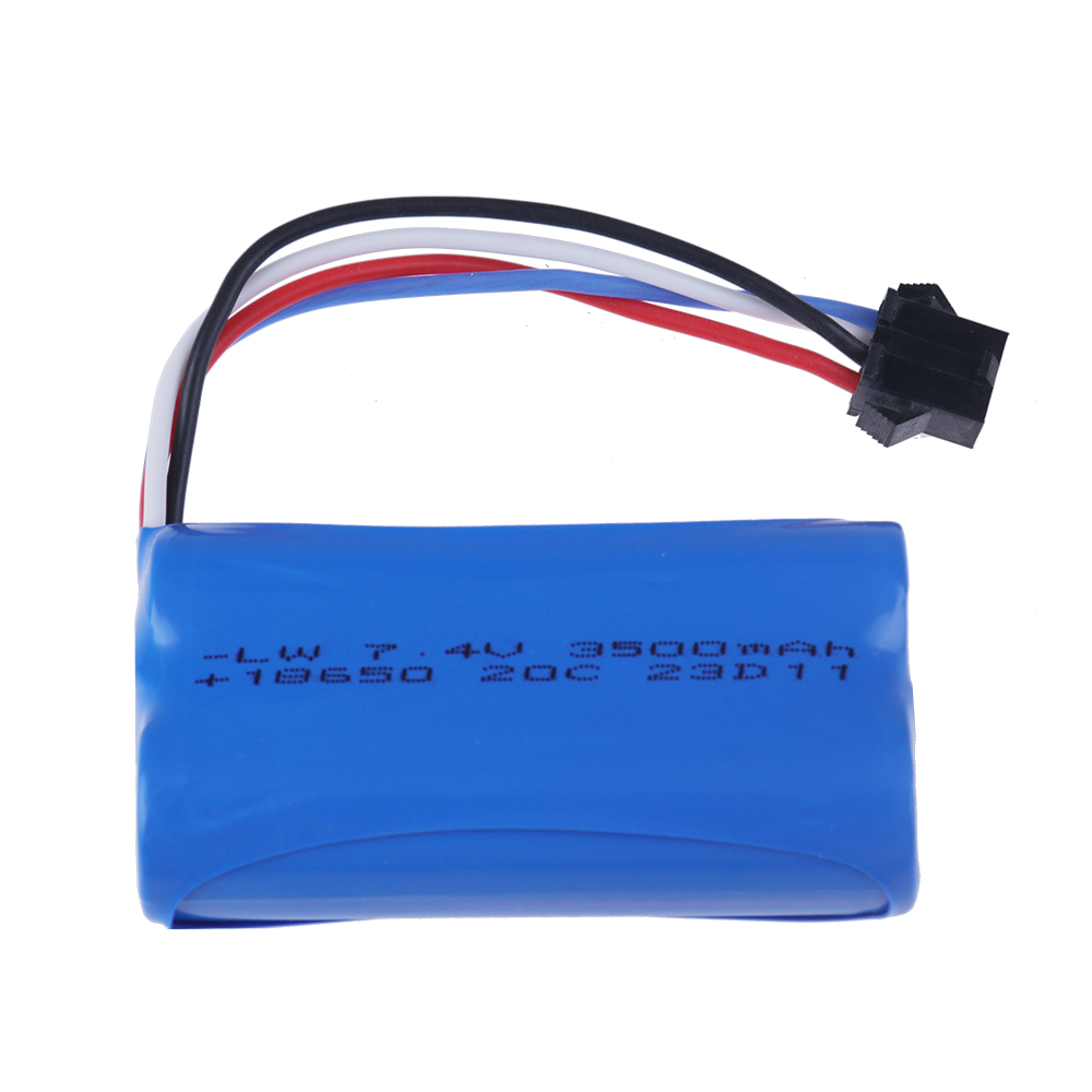 18650 3500mAh 7.4V SM-4P Plug  - đánh giá và giá Drone Rc Truck