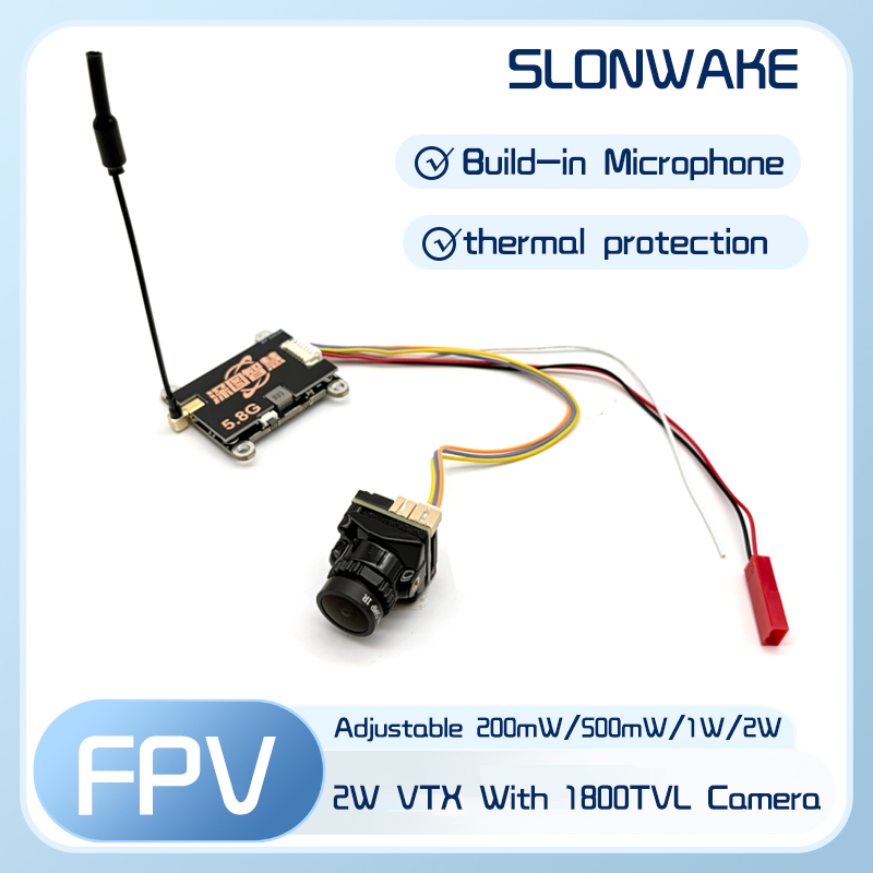 SLONWAKE 5.8G 56CH 2W transmit - đánh giá và giá Quadcopter Frame