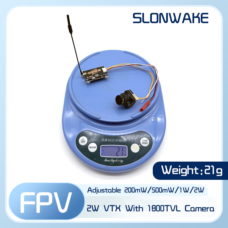 SLONWAKE 5.8G 56CH 2W transmit - đánh giá và giá Quadcopter Frame