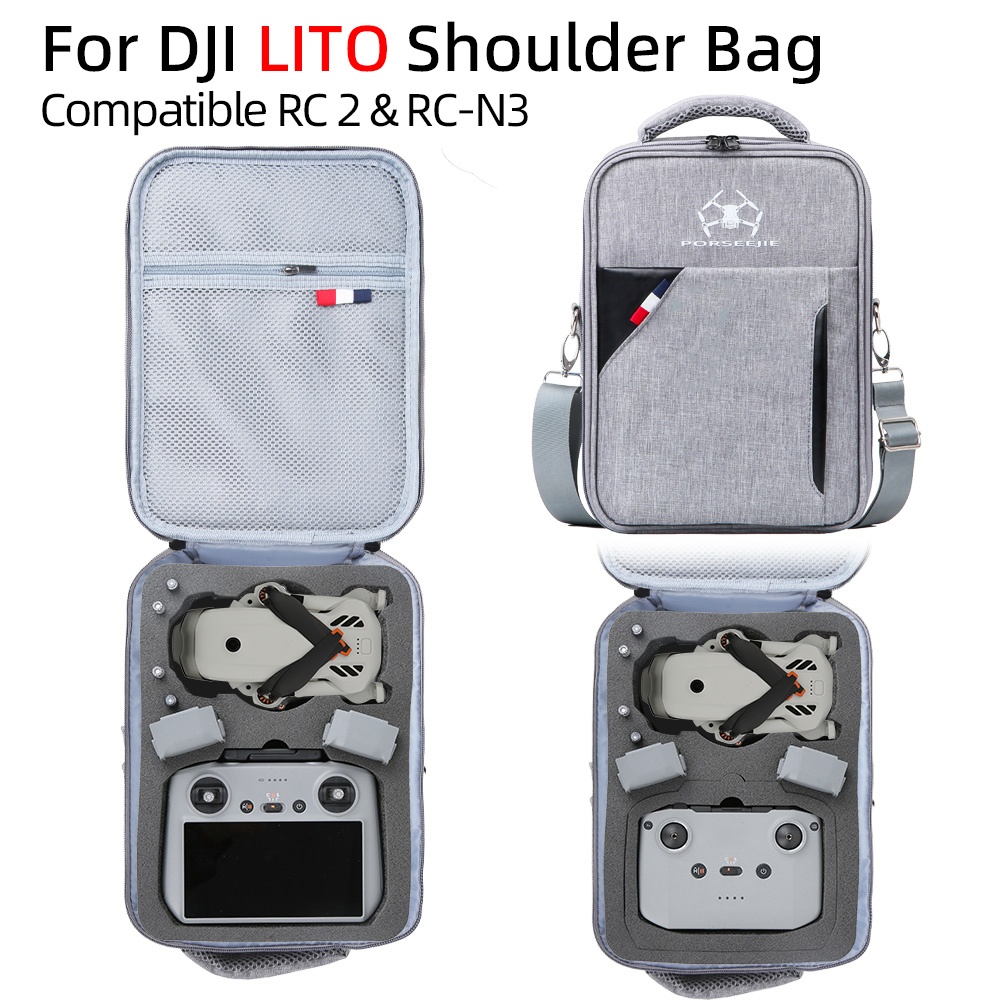 For DJI LITO Shoulder Bag Comp - đánh giá và giá Drone Dji Rc N3