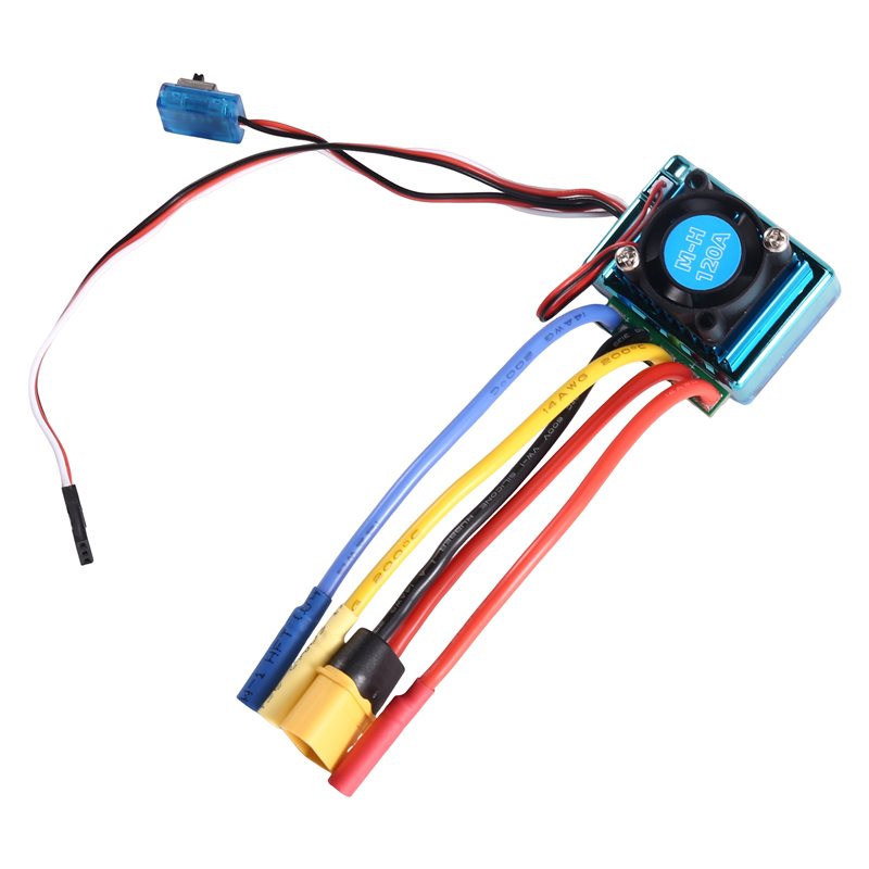 WOWFU-120A Brushless ESC Speed - đánh giá và giá Rc Boat Brushless Motor