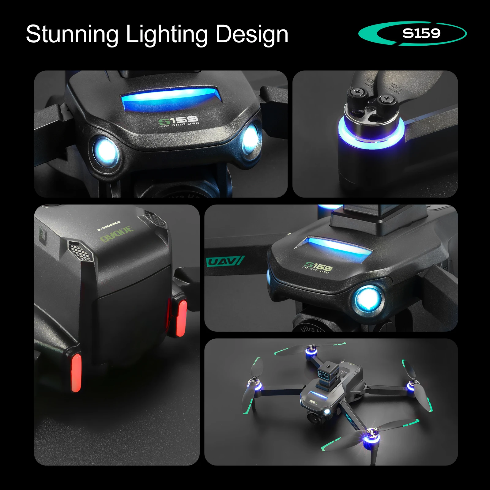 Professional S159 GPS Drone Wi - đánh giá và giá Drone Rc Gps S159