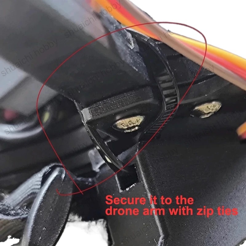 1Pc 3D‑Printed PLA Smoke  Drop - đánh giá và giá 3D Printed Drone Part