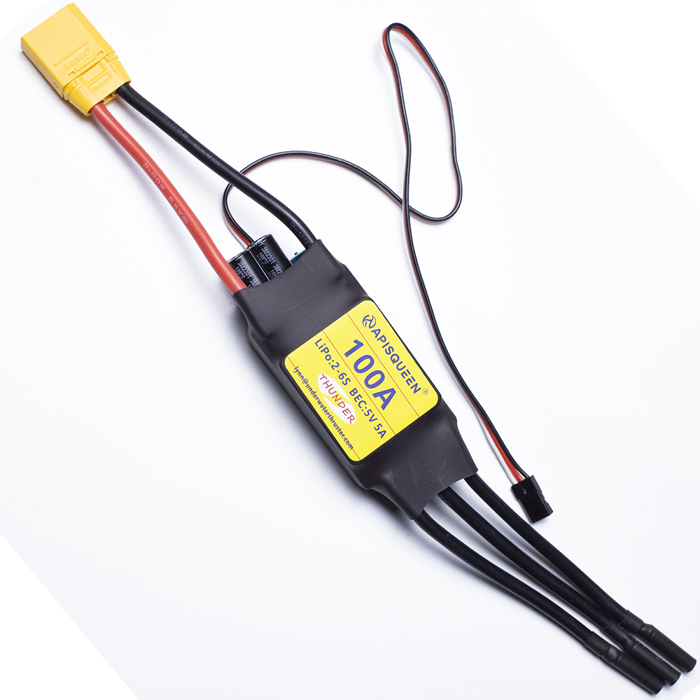 ApisQueen underwater 100A Brus - đánh giá và giá Rc Boat Brushless Motor