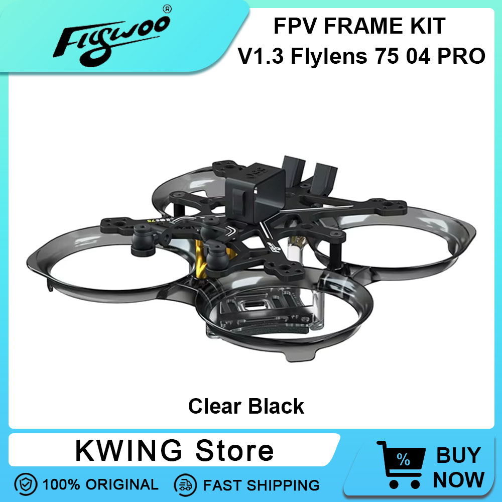 Flywoo Flylens 75 Frame Kit 1. - đánh giá và giá Quadcopter Frame
