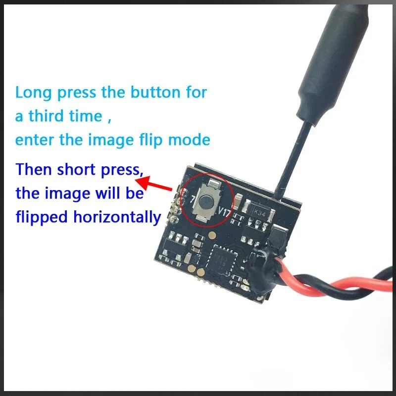 SLONWAKE FPV 25mW power simula - đánh giá và giá Drone Rc1
