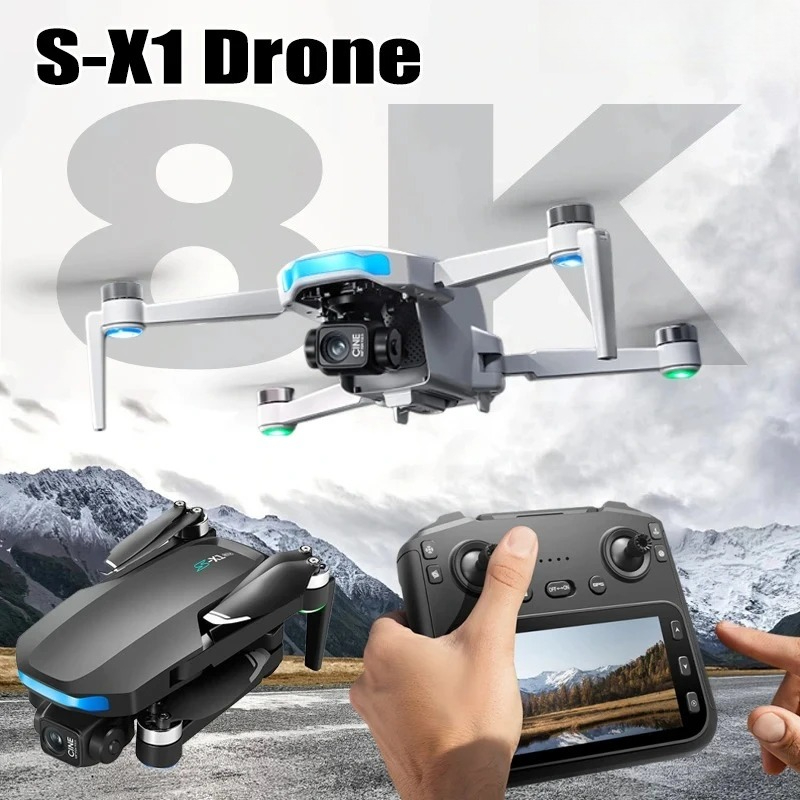 Original S-X1 Drone 8K HD Prof - đánh giá và giá Drone Rc Land