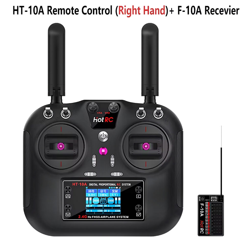 Hotrc HT-10A 2.4G 10CH Transmi - đánh giá và giá Drone Rc Boat