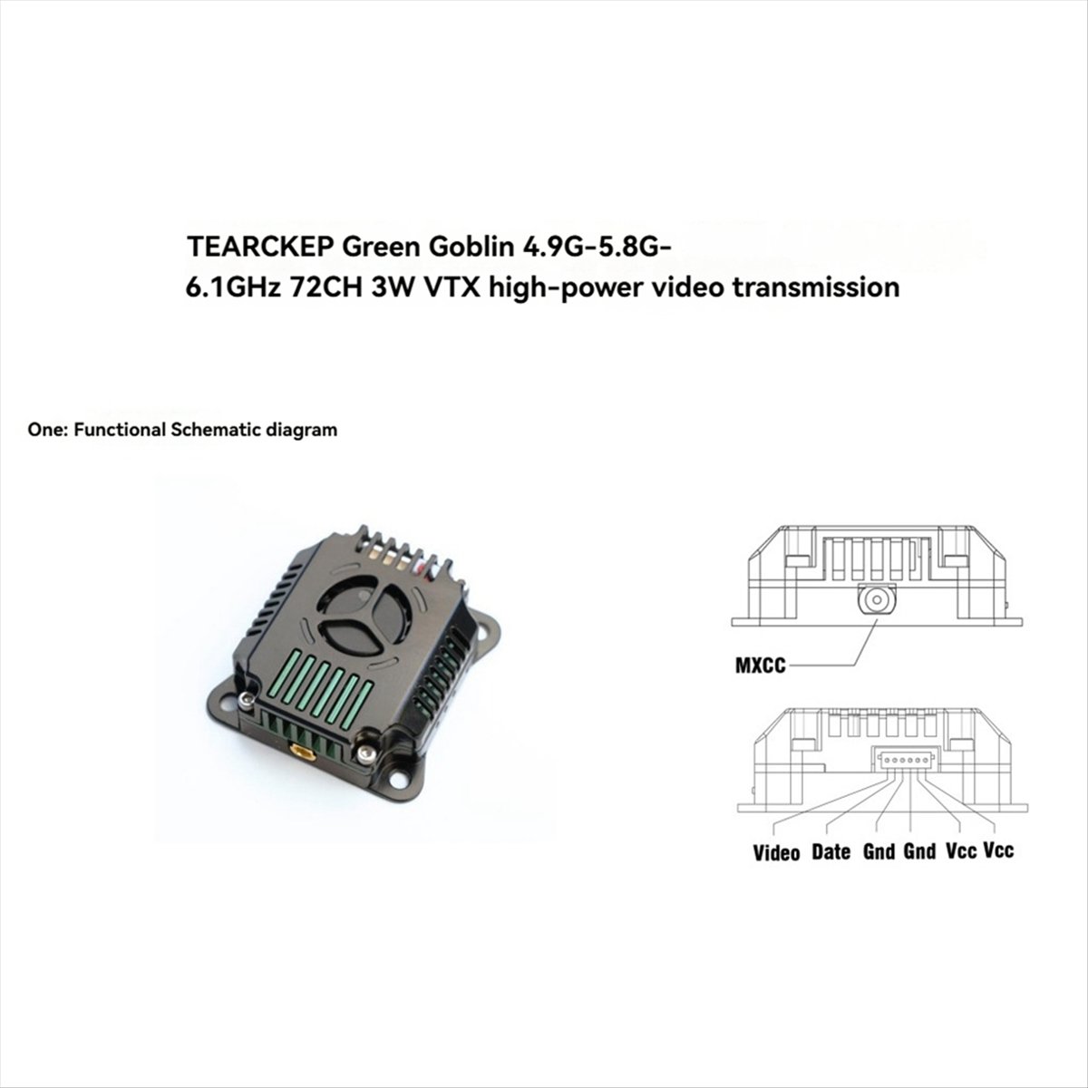FPV traverse machine  4.9 to 6 - đánh giá và giá Vtx Video Transmitter