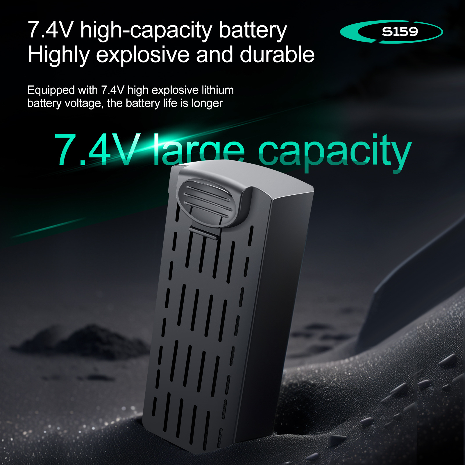 S159 Battery 7.4V 2200mAH S159 - đánh giá và giá Lyzrc Drone