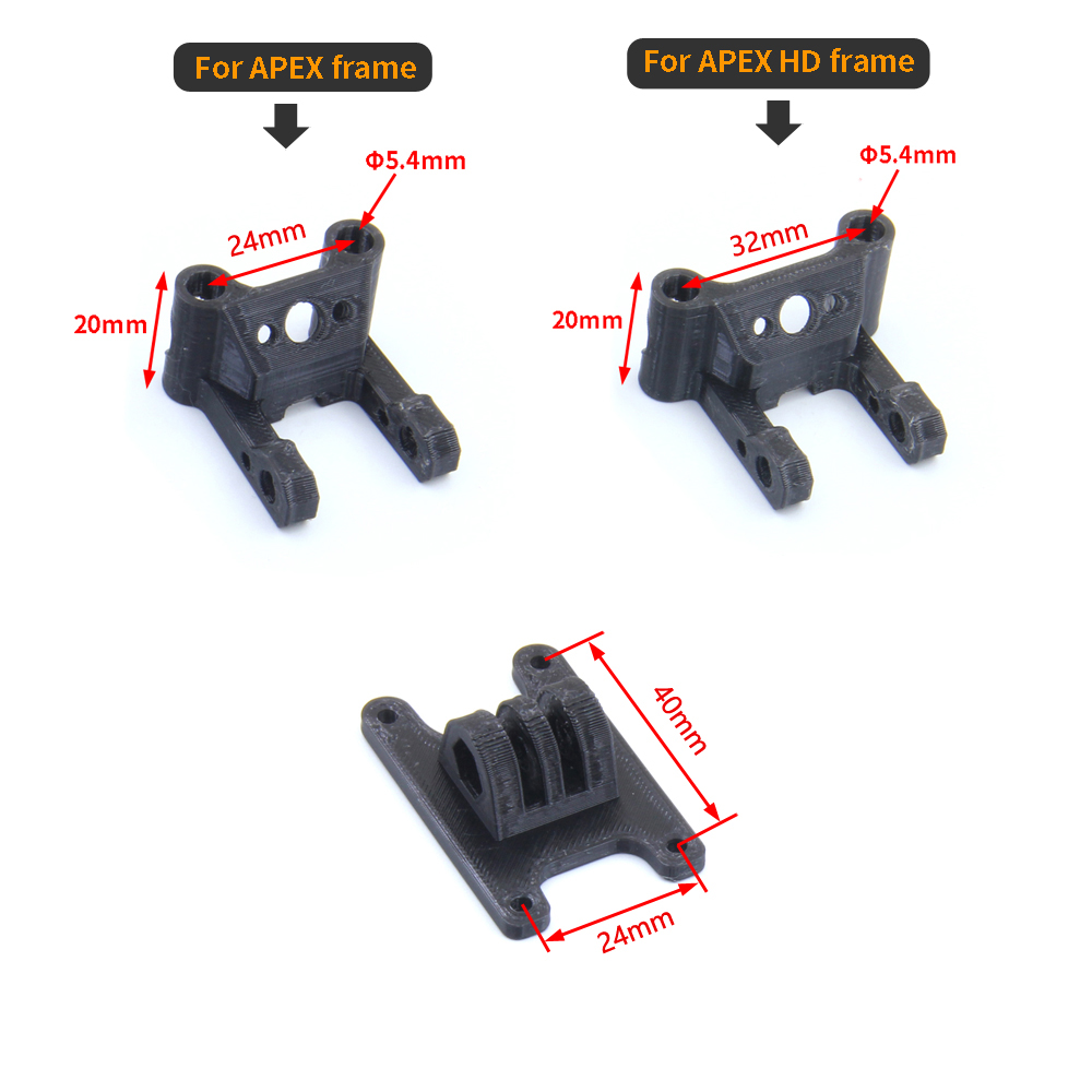 RC FPV 3D In Hình In Phụ Kiện  - đánh giá và giá 3D Printed Drone Part