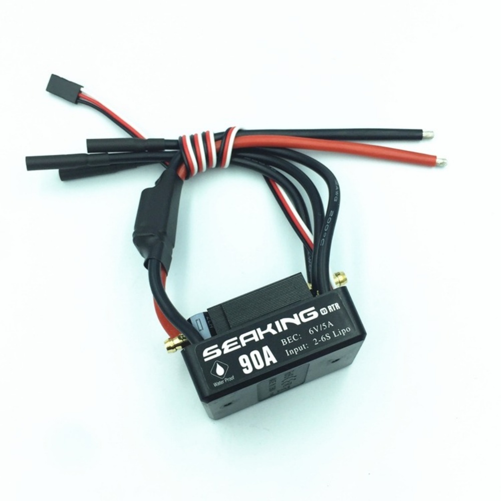FATJAY Hobbywing Seaking-90A-V - đánh giá và giá Rc Boat Brushless Motor