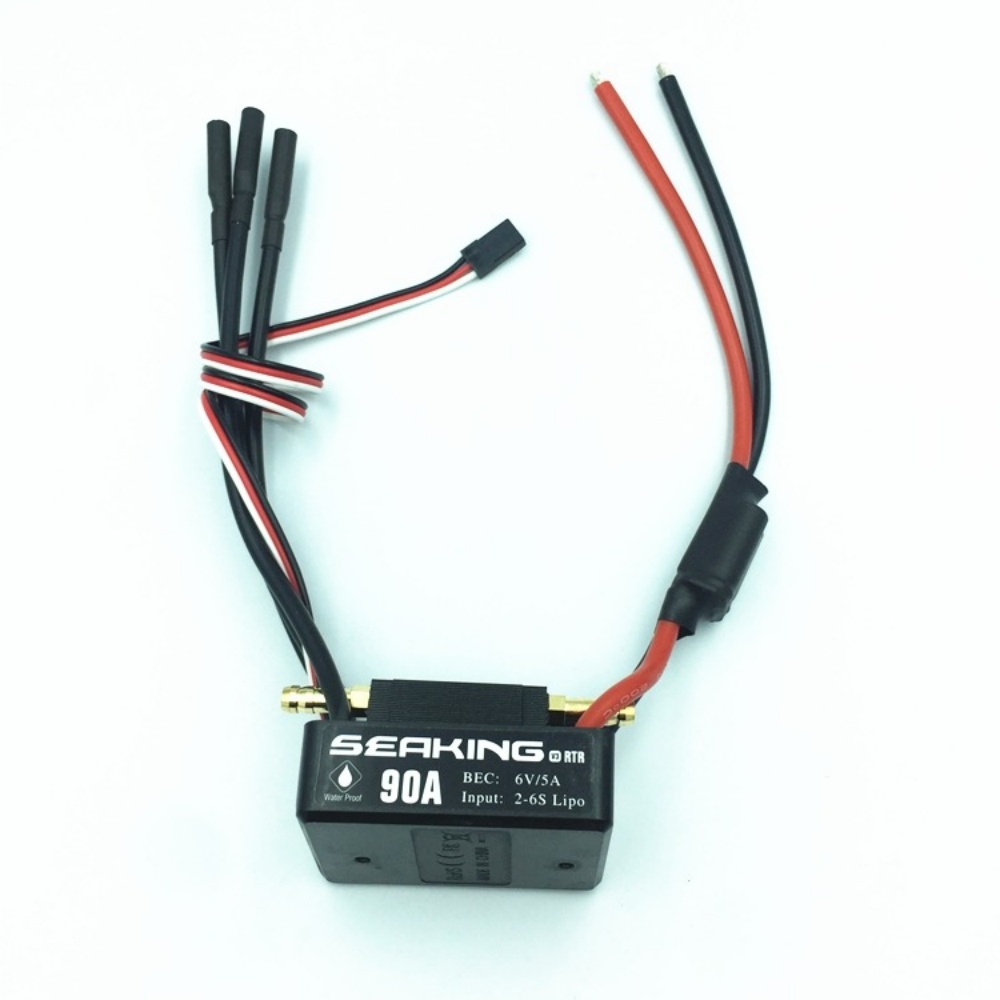 FATJAY Hobbywing Seaking-90A-V - đánh giá và giá Rc Boat Brushless Motor