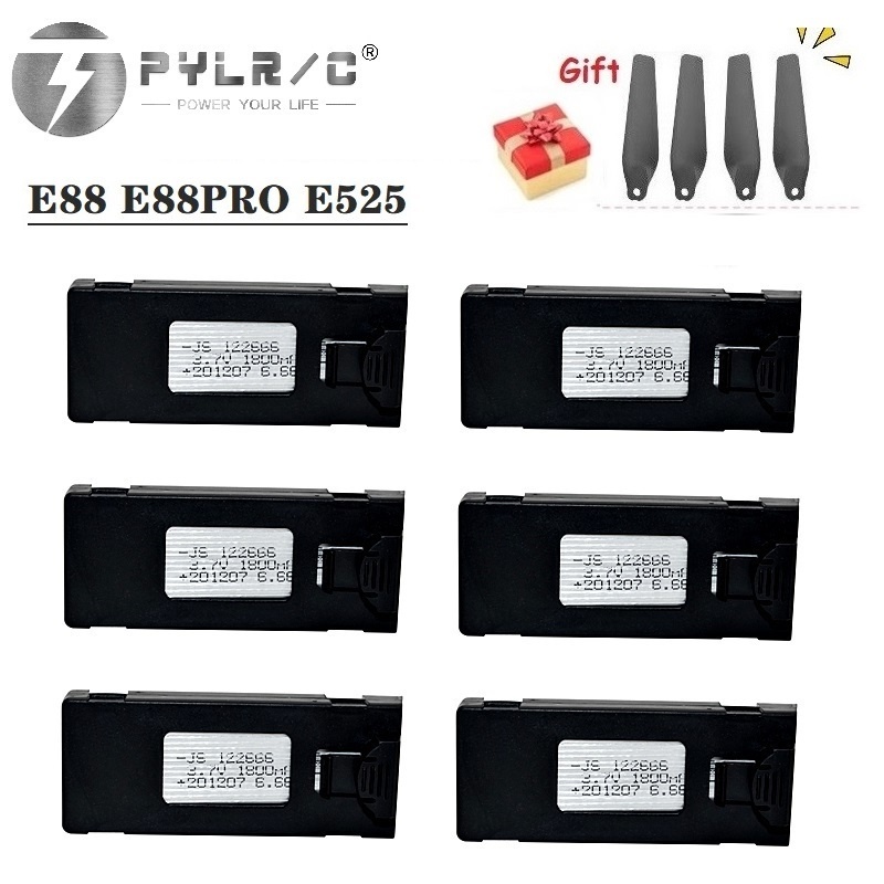 1/2/3/5/10Pcs 3.7V 1800Mah RC  - đánh giá và giá Drone Zll Rc
