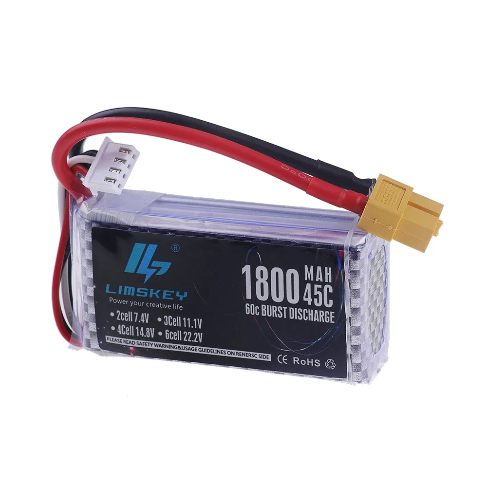 3S 1800mAh Lipo Battery 11.1V  - đánh giá và giá Drone Rc Truck