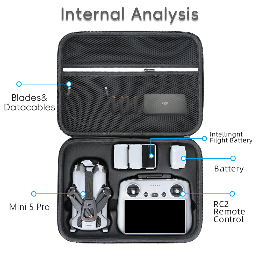for Mini 5 Pro Case Large Capa - đánh giá và giá Drone Dji Rc N3