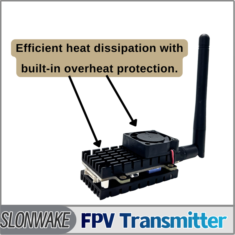 SLONWAKE 5.8G 3000mW Simulatio - đánh giá và giá Vtx Video Transmitter