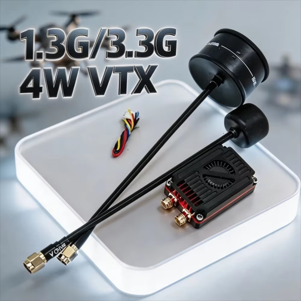 Rushfpv Rush 1.3G/3.3G 4W 7-30 - đánh giá và giá Vtx Video Transmitter