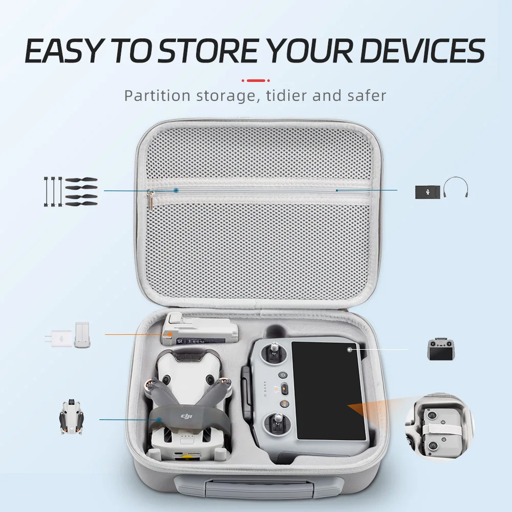 Carrying Case Compatible with  - đánh giá và giá Drone Dji Rc N2