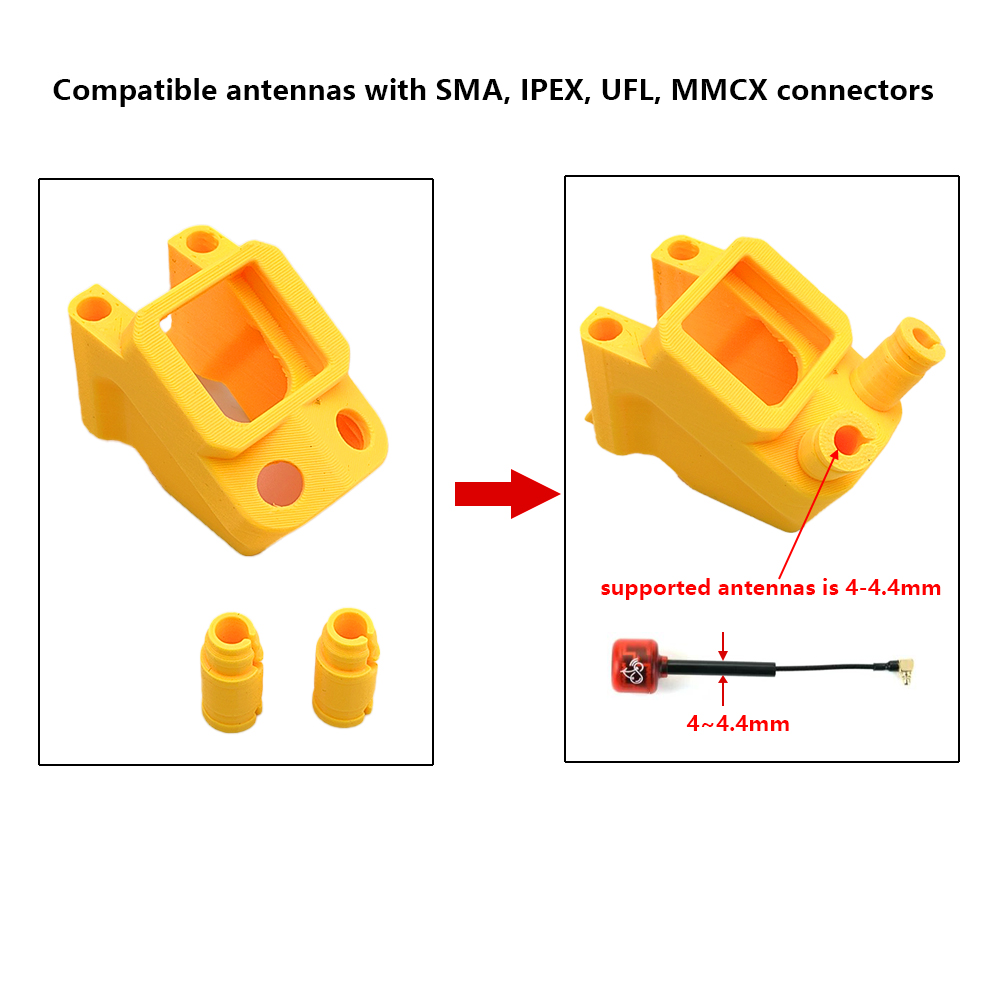 PhiSital 3D Printed Parts TPU  - đánh giá và giá 3D Printed Drone Part